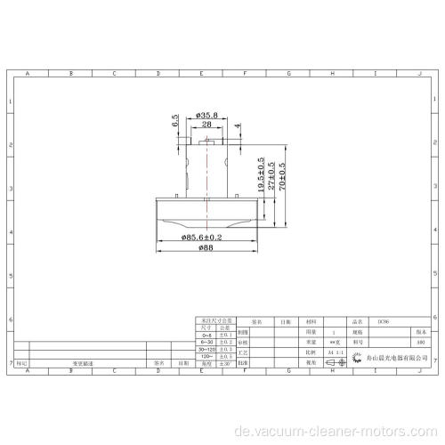 DC-VAKUUMMOTOR